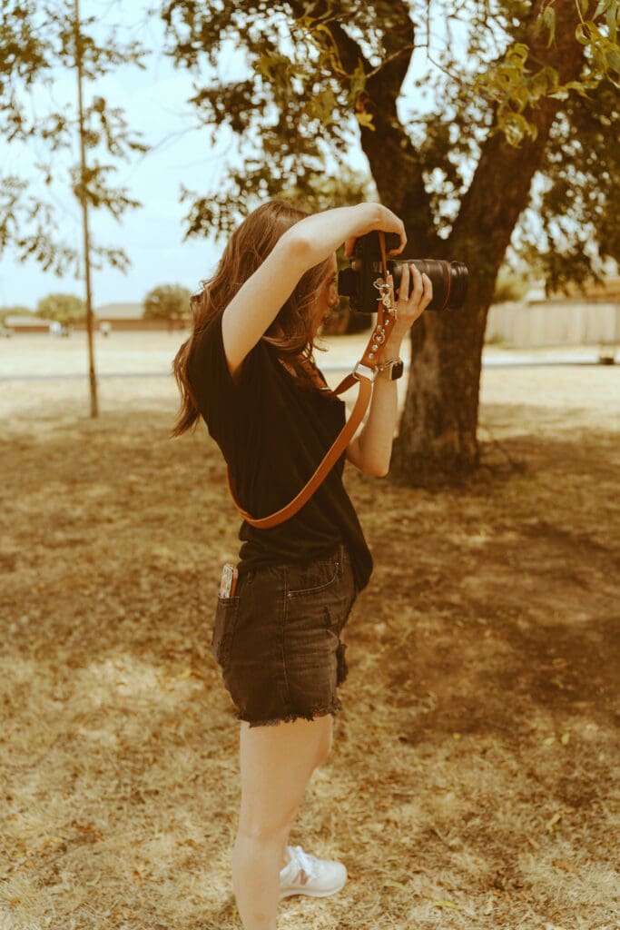 A behind the scenes look at working with Morgan Rose Photography in Abilene, TX
