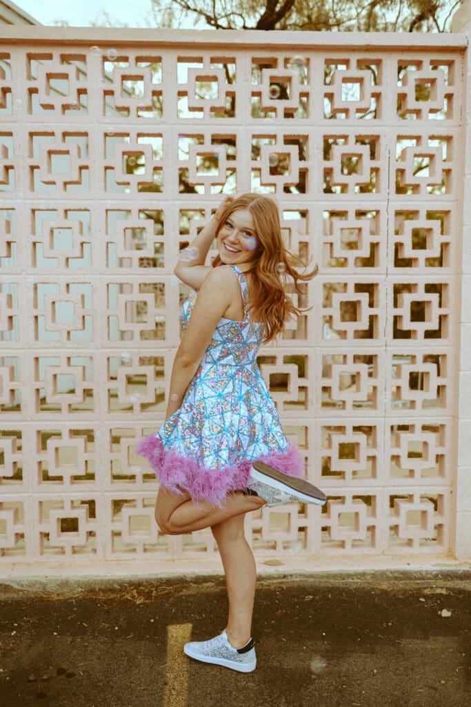 Sparkling senior session in Abilene, TX