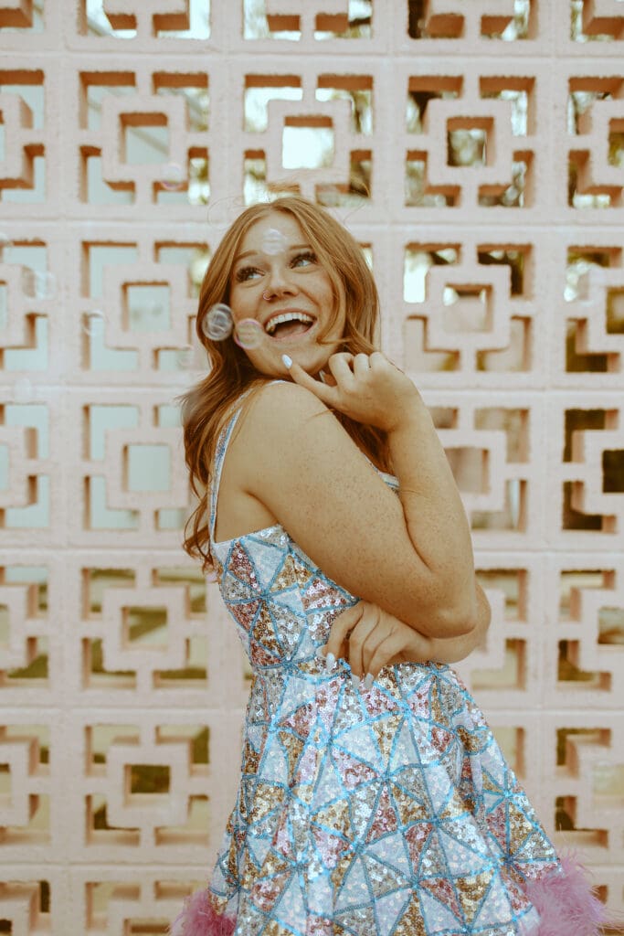 Sparkling senior session in Abilene, TX
