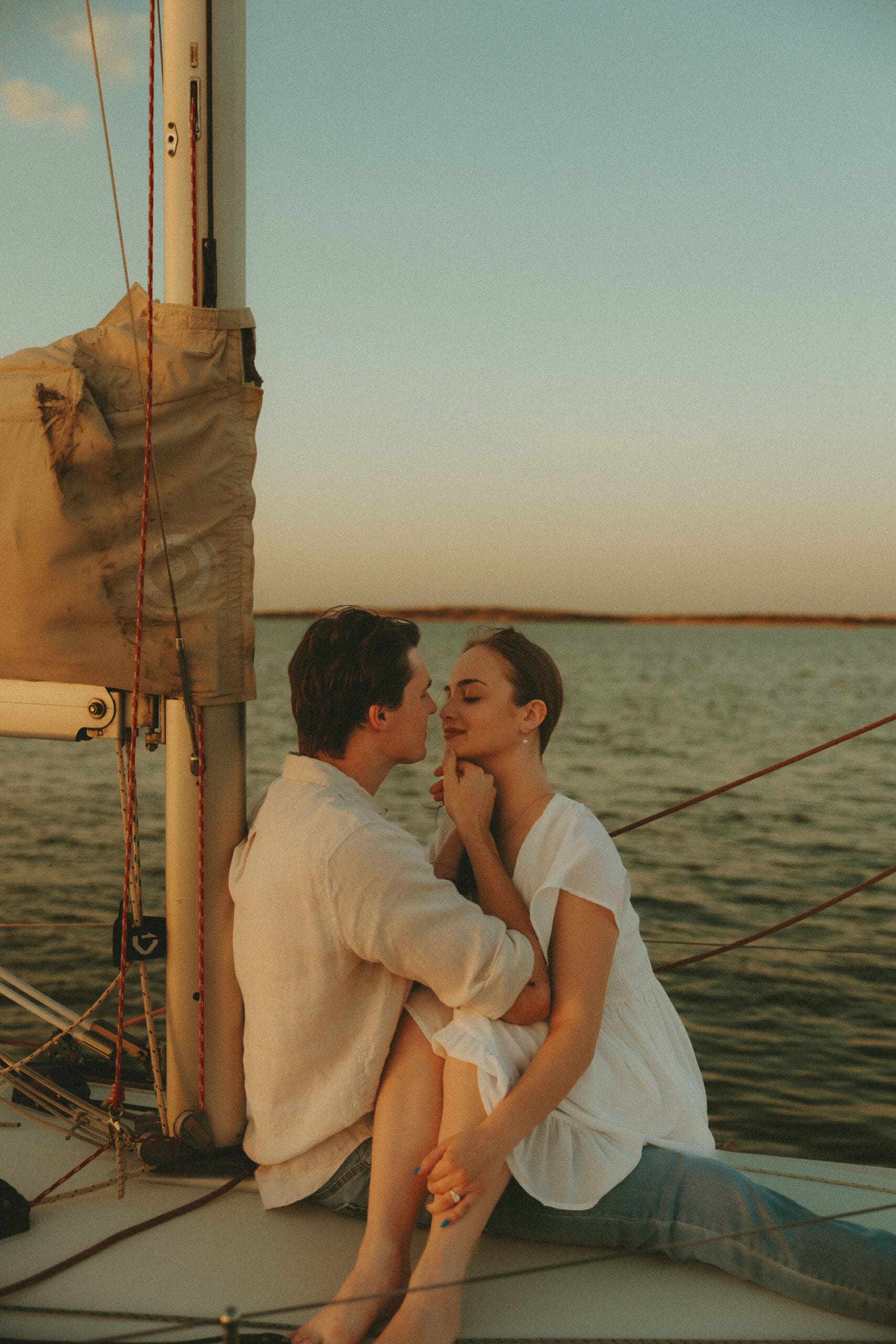 Dreamy and romantic sailboat session in Abilene,TX